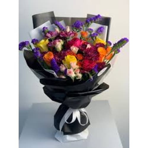 Amber Sunset | Roses Bouquet